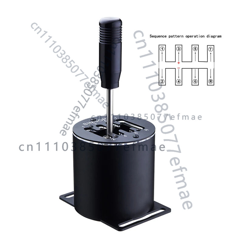 H Pattern Shifter Usb Sim Racing - PC USB 7+R H-Muster Sim-Racing-Schalthebel Kompatibel
