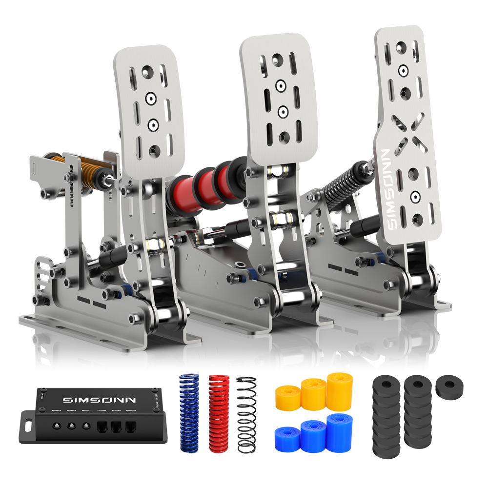 Sim Racing Pedals Load Cell Hydraulic - Sliver Plus X P2 P3 Simracing-Pedale