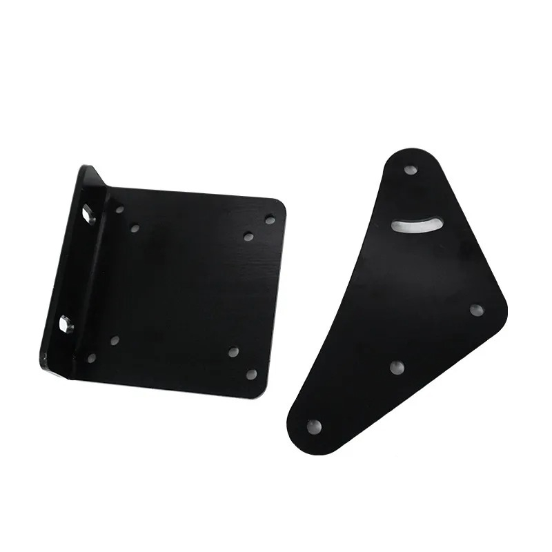 Triple Monitor Stand Sim Racing - Für Rennsimulator-Display: Feste Teile, Dreifach-Bildschirmhalterung, Winkelverbindungsplatte,