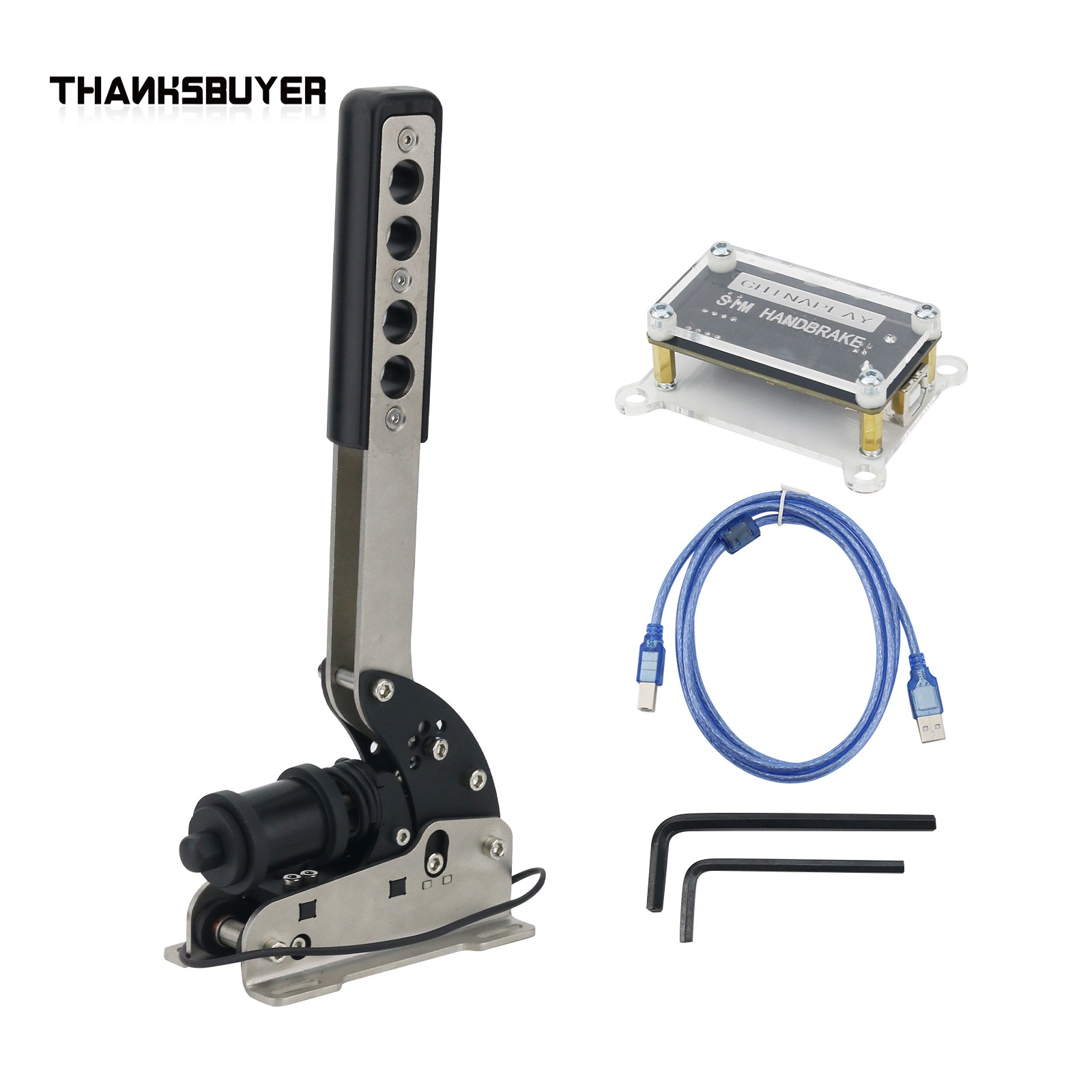 Handbrake Usb Sim Racing Drift - Simplayer LEO Kabelgebundene Sim-Racing-Handbremse Analog USB