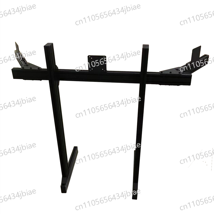Triple Monitor Stand Sim Racing - Für Sim-Racing-Cockpit-Simulator Aluminiumprofil 4080 Mehrfach-Monitorhalterung Dreifach-Bildschirmarm