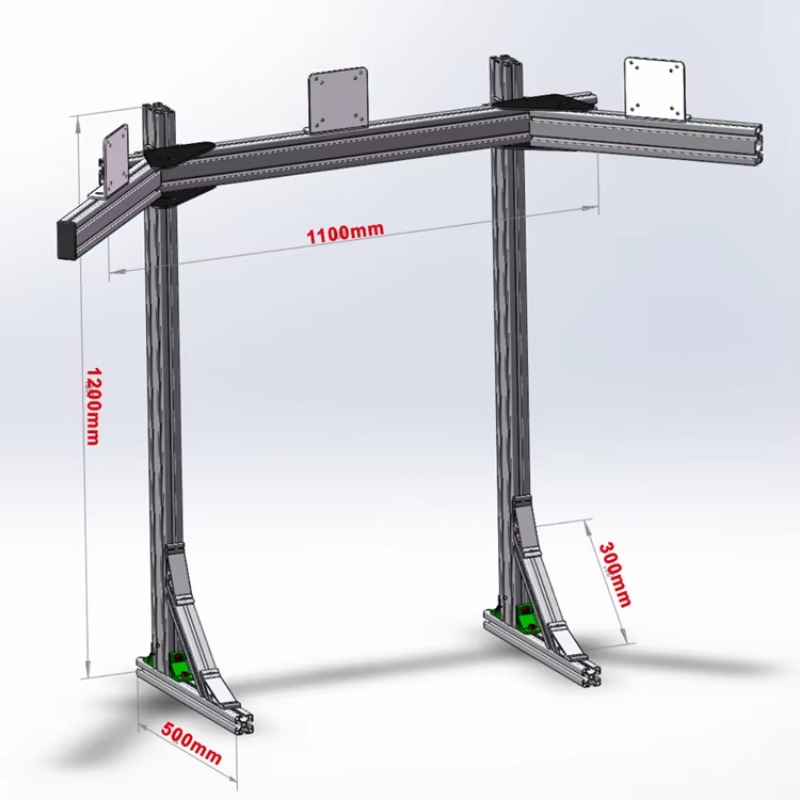 Vielseitige Monitorhalterungen – Triple Monitor Stand Sim Racing Bewertung und Preis