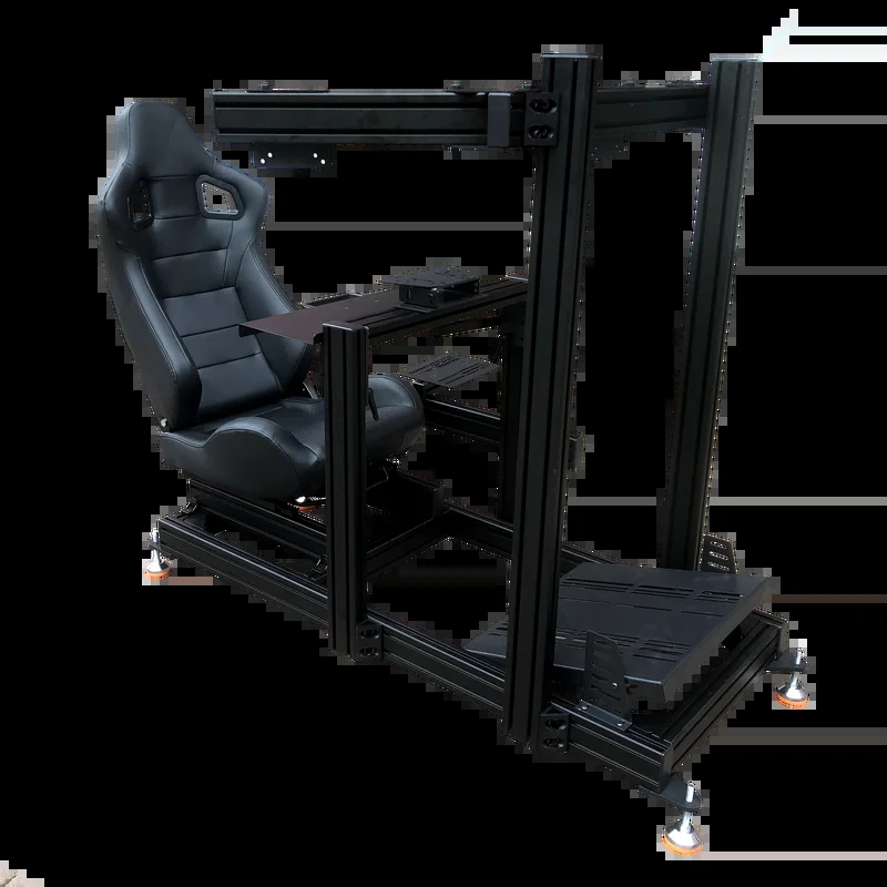 Maßgefertigter Sim-Racing-Bewe – Triple Monitor Stand Sim Racing Bewertung und Preis