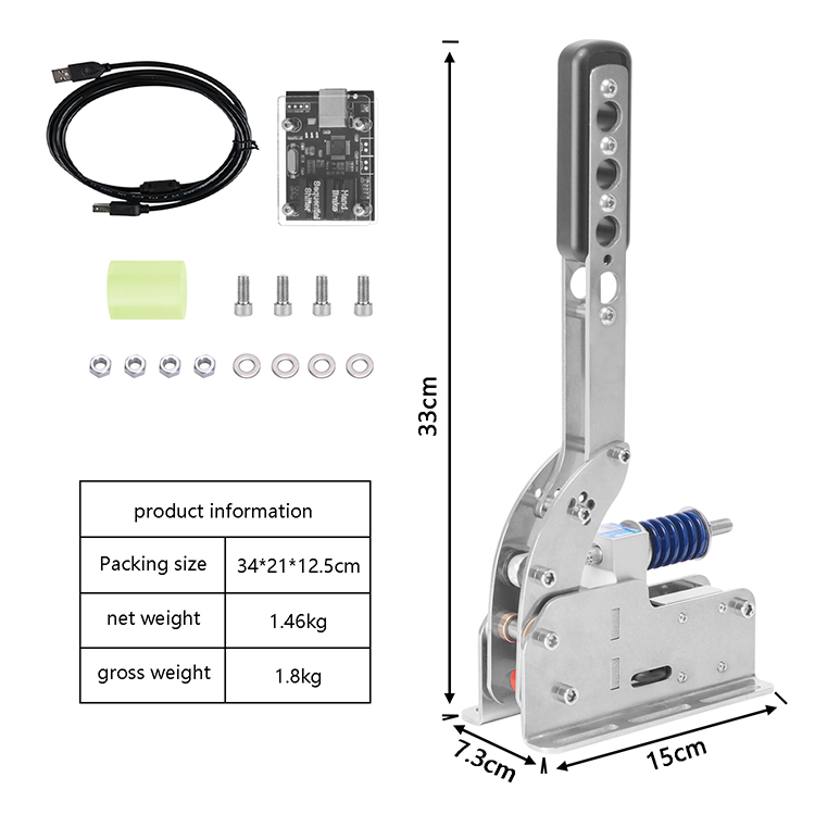 Sim 64-Bit-USB-Handbremse für  – Handbrake Usb Sim Racing Drift Bewertung und Preis