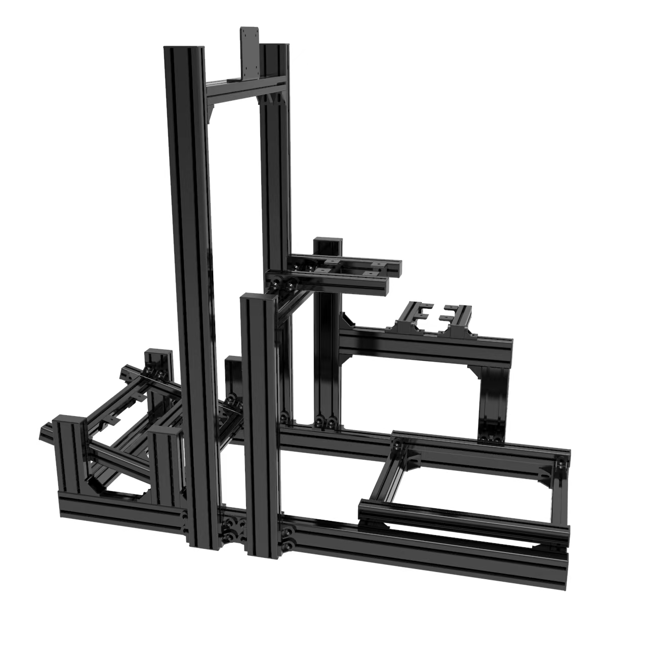 Basis-Sim-Racing-Cockpit-Rig E – Triple Monitor Stand Sim Racing Bewertung und Preis