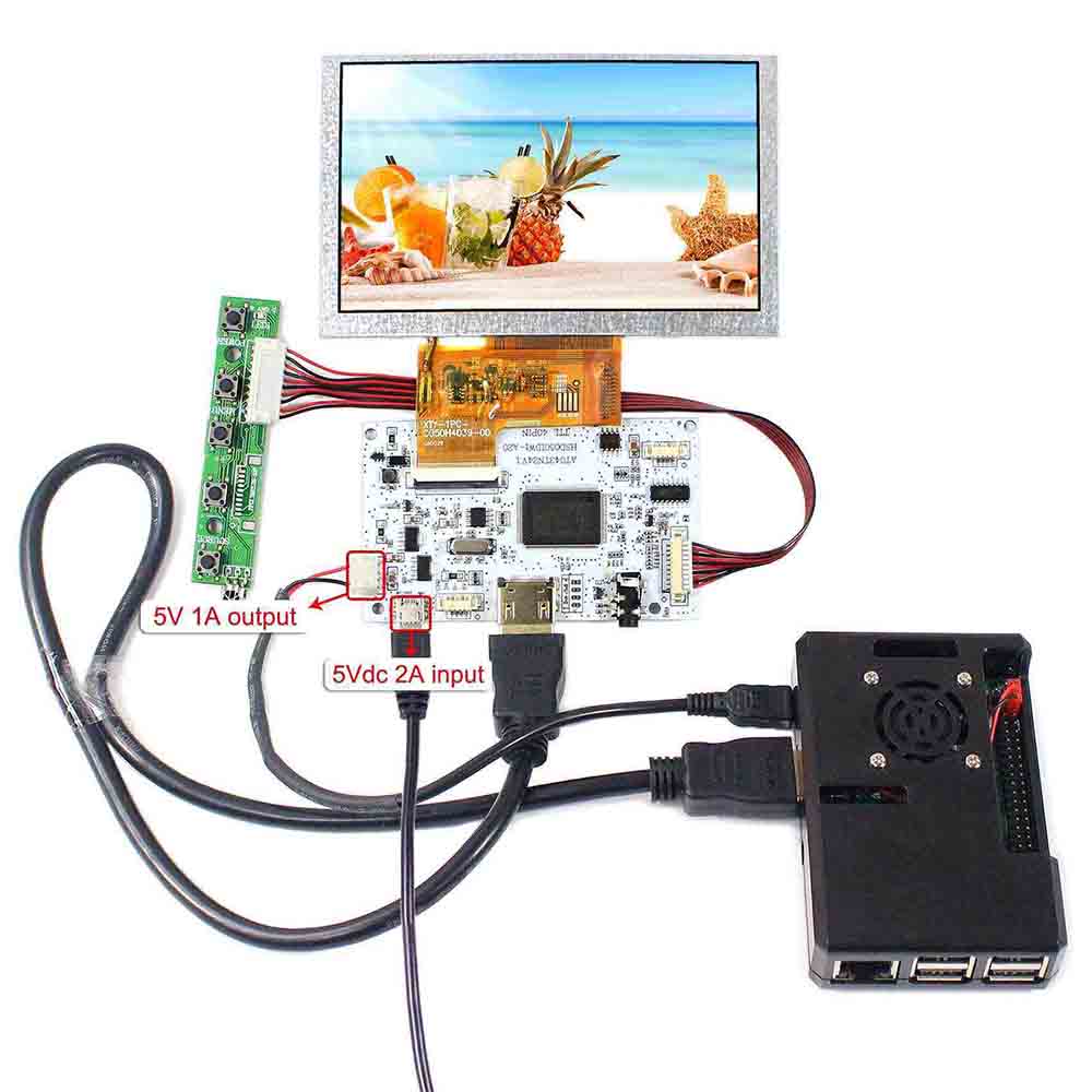HD-LCD-Controller-Board mit 5  – Sim Racing Dashboard Screen Display Bewertung und Preis