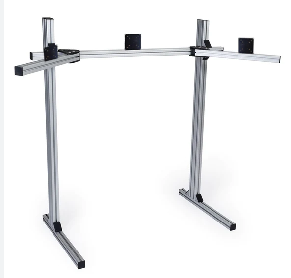 6063 Aluminium Dreifach-Displa – Triple Monitor Stand Sim Racing Bewertung und Preis