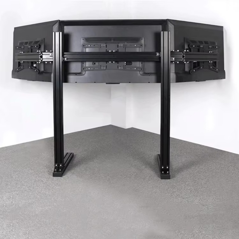 Größenverstellbarer Aluminiump – Triple Monitor Stand Sim Racing Bewertung und Preis