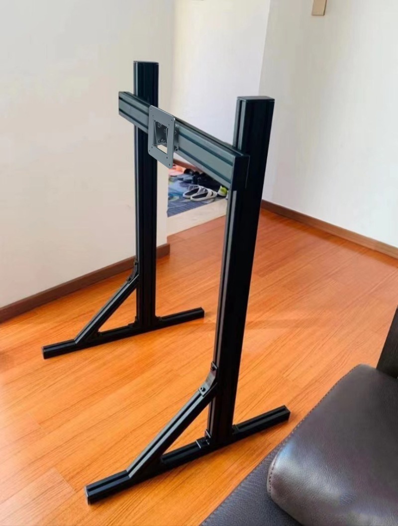 4080 Aluminiumprofil Dreifach- – Triple Monitor Stand Sim Racing Bewertung und Preis