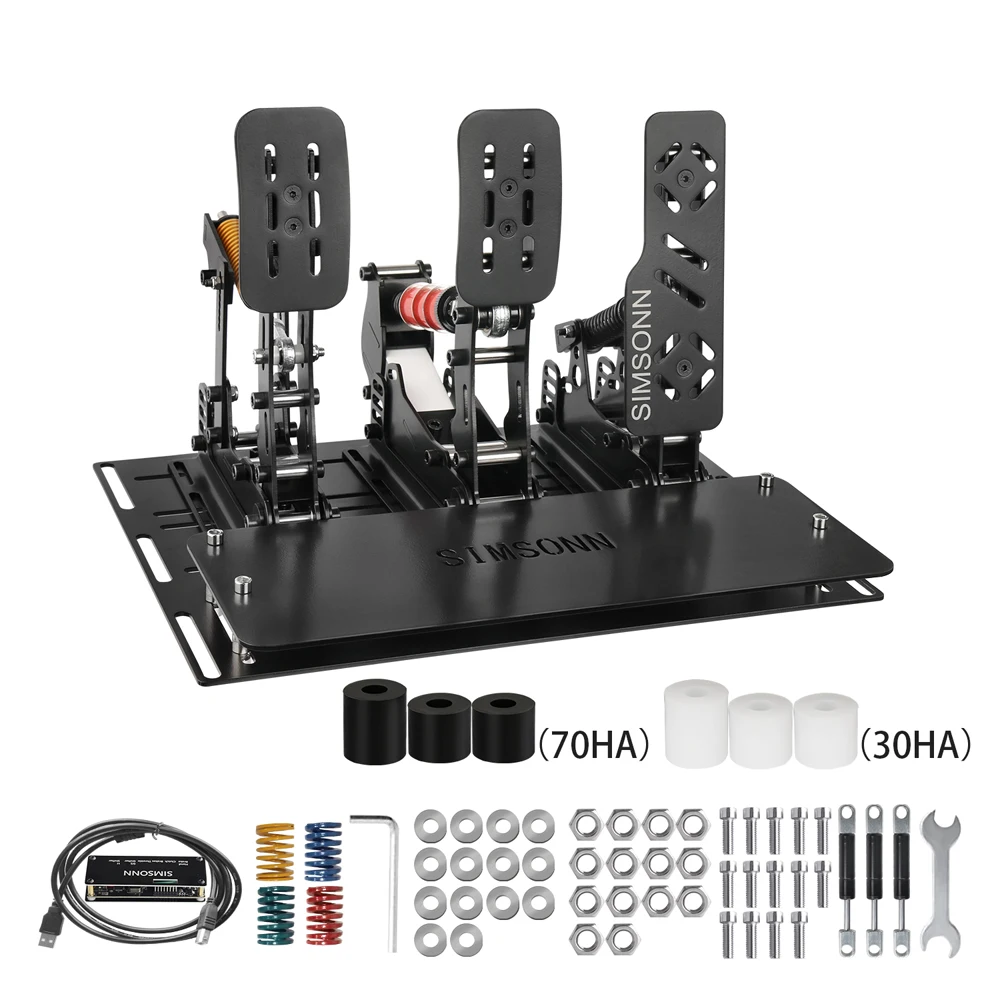 Pedale Sim Renn pedale PC Renn – Sim Racing Pedals Load Cell Hydraulic Bewertung und Preis
