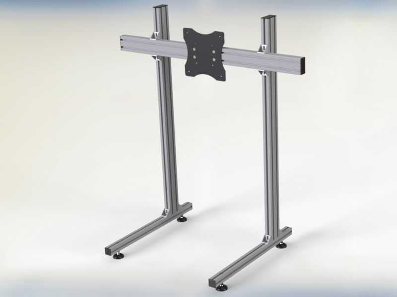 4040 T-Nut Aluminium-Strangpre – Triple Monitor Stand Sim Racing Bewertung und Preis