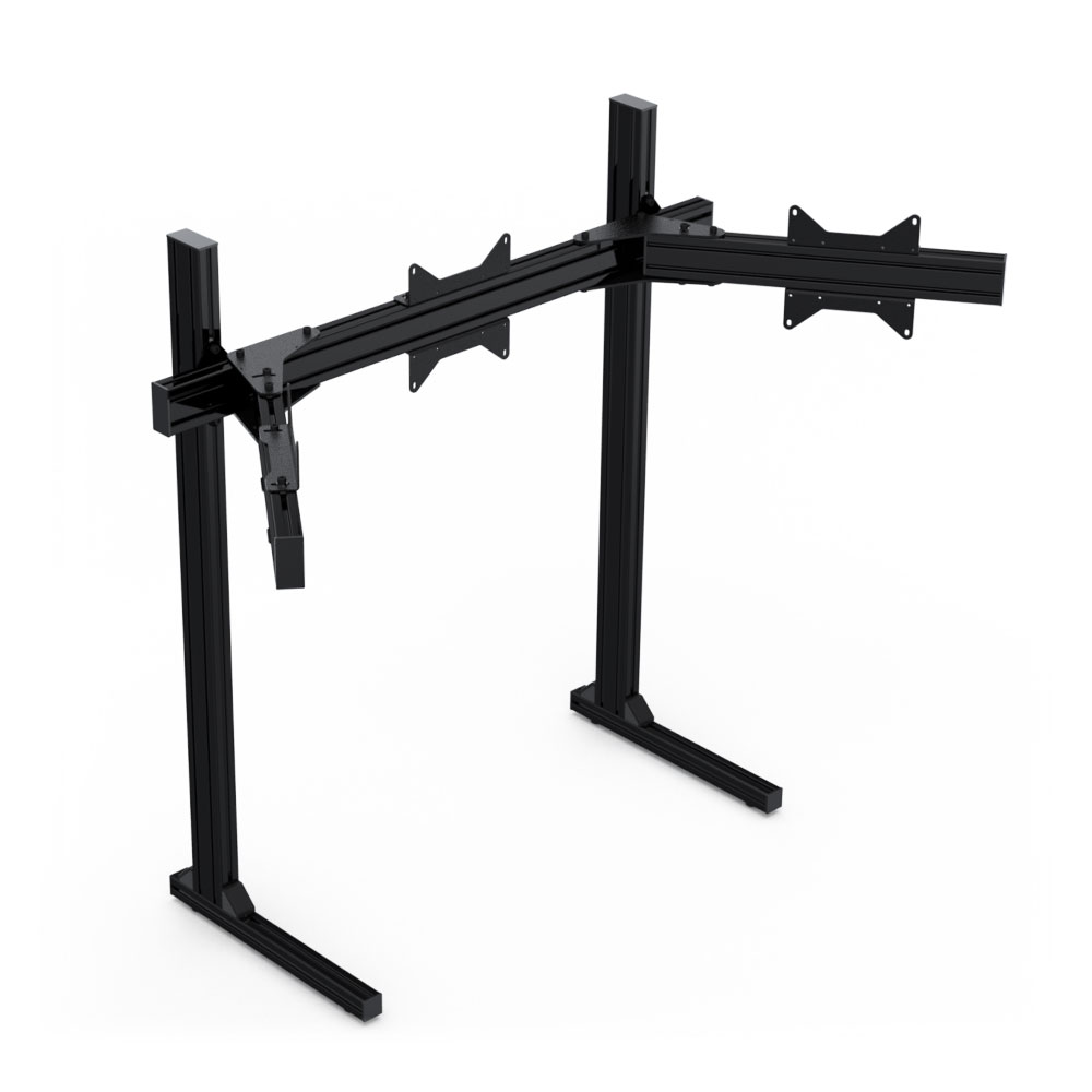 Dreifach-Bildschirm-Monitorstä – Triple Monitor Stand Sim Racing Bewertung und Preis