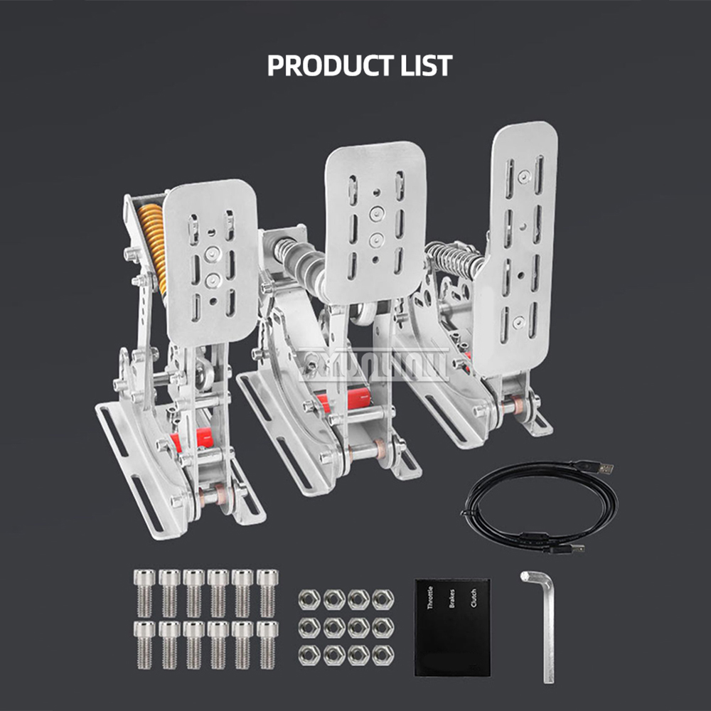 Sim-Racing-Pedal für PC-Rennsi – Sim Racing Pedals Load Cell Hydraulic Bewertung und Preis